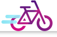 자전거도로 주행 데이터 아이콘 이미지