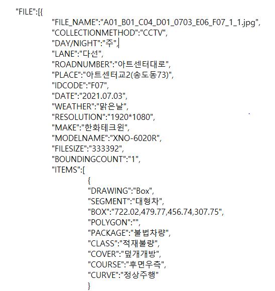 과적차량 도로 위험 데이터-데이터 포맷_2_JSON 형식