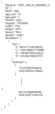 라벨링 데이터(JSON) 예시