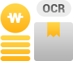 OCR 데이터(금융 및 물류) 아이콘 이미지